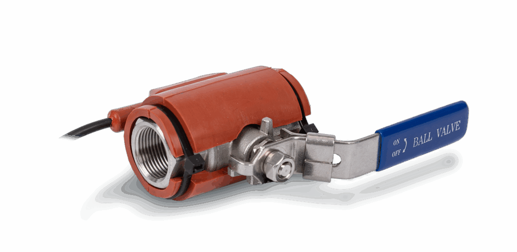 Heizmanschetten für Ventile